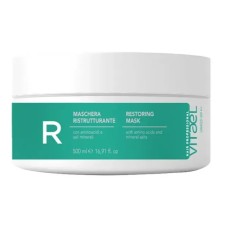 Восстанавливающая маска VITAEL DAMAGED HAIR RESTORING Mask с маслом льна для поврежденных волос, 250 мл