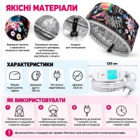 Электрическая виниловая термошапка (сушуар) Beauty Tools для масок, ламинирования и лечения волос