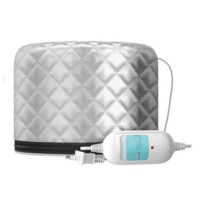 Электрическая тканевая термошапка (сушуар) для масок, ламинирования и лечения волос A-ONE THERMO, серая