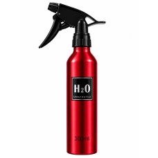 Парикмахерский пульверизатор Beauty Tools для волос H2O металл, красный, 300 мл