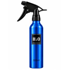 Парикмахерский пульверизатор Beauty Tools для волос H2O металл, синий, 300 мл