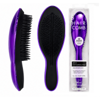 Гребінець для розплутування вологого та сухого волосся Tangle Teezer Wet Detangle 18 см, фіолетова