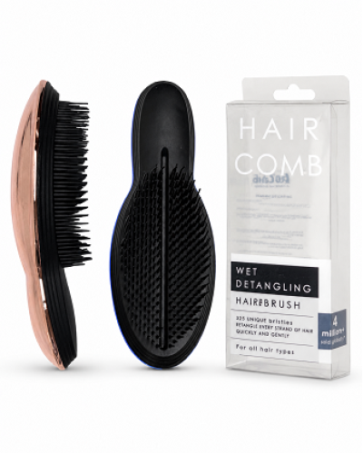 Гребінець для розплутування вологого та сухого волосся Tangle Teezer Wet Detangle 18 см, золота