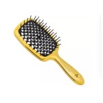 Щетка для волос Hollow Comb Superbrush, золотая  