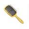 Щітка для волосся Hollow Comb Superbrush, золота 
