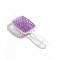 Щітка для волосся Hollow Comb Superbrush, прозора ручка 