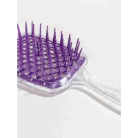Щітка для волосся Hollow Comb Superbrush, прозора ручка 