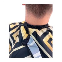  Парикмахерская накидка-пеньюар для клиента Versace водостойкий нейлон 160 х145 см