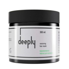 Восстанавливающая маска для волос deeply restoring hair mask 300 мл