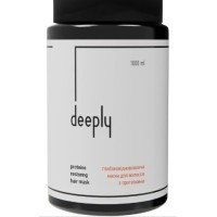 Глубоковосстанавливающая маска для волос с протеинами deeply protein restoring hair mask 1000 мл 