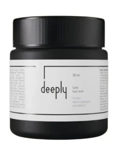 Липидная маска-подкладка для волос deeply lipido basic mask 50 мл