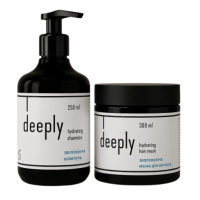 Набір Deeply Hydrating DUO шампунь та маска для зволоження сухого волосся, 300/250 мл