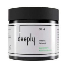Набір deeply для інтенсивного зволоження сухого пошкодженого волосся шампунь hydrating, маска restoring та спрей 10 у 1, 300/250/200 мл