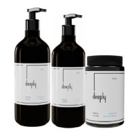 Набір Deeply Hydrating TRIO шампунь+маска+кондиціонер для зволоження волосся, 3х1000 мл