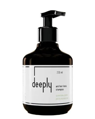 Шампунь для росту волосся deeply anti hair loss shampoo 250 мл