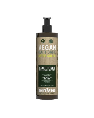 Веганський кондиціонер з олією муру муру Envie Pure Solution Vegan After Color 500 мл для фарбованого волосся