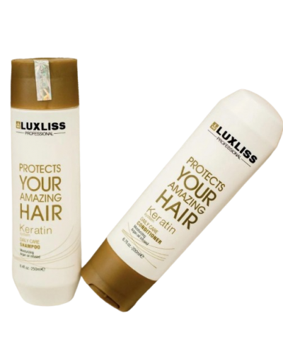 Набір Luxliss keratin smoothing Daily care (шампунь 250 мл, кондиціонер 200 мл)