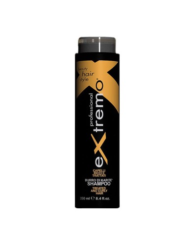 Шампунь Extremo Treated and Curly Hair Shampoo для пошкодженого та кучерявого волосся (EX412), 250 мл