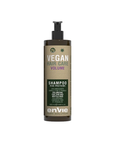 Шампунь Envie Vegan Volume Shampoo Rice Proteins для об'єму тонкого і ламкого волосся з протеїнами рису 250 г (розлив)