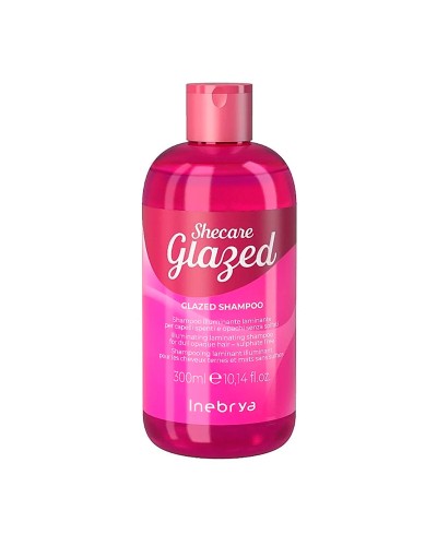 Шампунь Inebrya Sheсарe Glazed Shampoo для блеска волос с эффектом глазировки, 300 мл