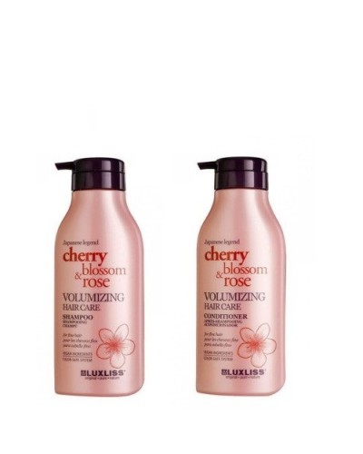 Набір Безсульфатний шампунь для об'єму волосся Luxliss Volumizing Hair Care Shampoo 500 мл+кондиціонер 500 мл 