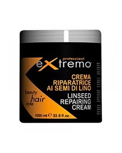 Восстанавливающая маска для волос с льняным маслом Extremo Linseed Repairing Cream (EX400)