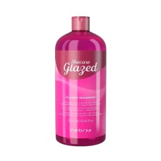 Шампунь Inebrya Sheсарe Glazed Shampoo для блеска волос с эффектом глазировки, 1000 мл