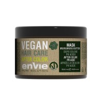 Укрепляющая маска Envie Vegan After Color Mask Murumuru Butter для окрашенных волос с маслом стены 500 мл