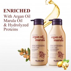 Набір Luxliss Brightening Hair Care шампунь та кондиціонер для блиску волосся 2x200 г (розлив)