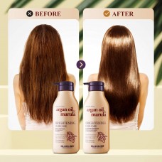 Набір Luxliss Brightening Hair Care шампунь та кондиціонер для блиску волосся 2x200 г (розлив)