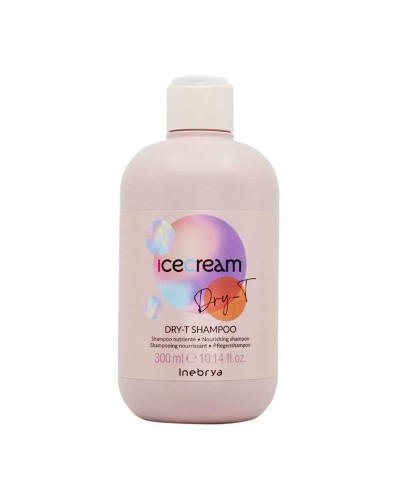 Шампунь Inebrya Ice cream Dry-T shampoo живильний для сухого та пошкодженого волосся