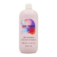 Шампунь Inebrya Ice cream Dry-T shampoo питательный для сухих и поврежденных волос.