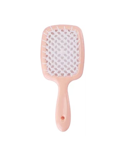 Продувная широкая расческа Janeke для укладки волос и сушки феном Superbrush Plus Hollow Comb