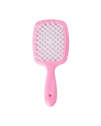 Продувная широкая расческа Janeke для укладки волос и сушки феном Superbrush Plus Hollow Comb