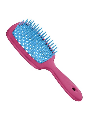 Продувная широкая расческа Janeke для укладки волос и сушки феном Superbrush Plus Hollow Comb