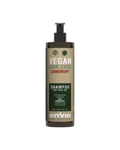 Шампунь Envie Vegan Dandruff Shampoo Tea Tree Oil проти лyпи з олією чайного дерева 250 г розлив