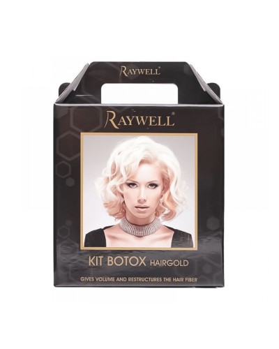 Набір для відновлення волосся Raywell Botох Hairgold Kit 3x150 мл