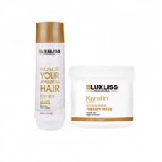 Набір Luxliss keratin smoothing Daily care (шампунь 250 мл, маска 400 мл)