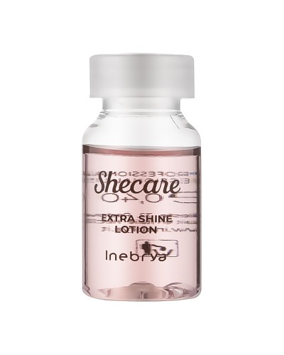 Кератиновый лосьон Inebrya SheCare Extra Shine Lotion для сияния волос, 12 мл