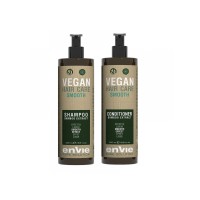 Разглаживающий набор Envie Vegan Smooth Bamboo Extract шампунь и кондиционер для волос с экстрактом бамбука 2х500 мл (заводские)