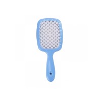 Продувная широкая расческа Janeke для укладки волос и сушки феном Superbrush Plus Hollow Comb