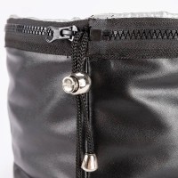 Електрична вінілова термошапка (сушуар) для масок, ламінування та лікування волосся пряма (чорна)