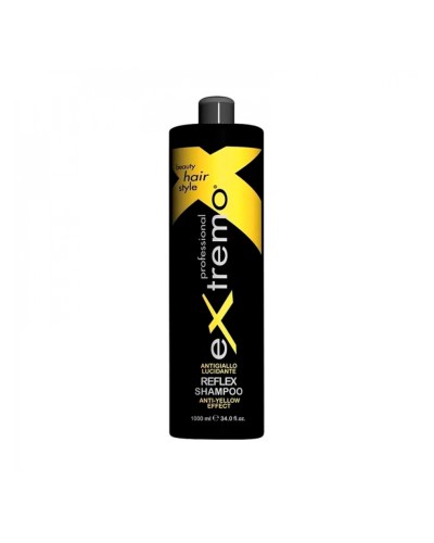 Шампунь Extremo Anti-Yellow Effect Reflex Shampoo з aнтижoвтим eфeктом  (EX415)