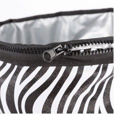 Електрична вінілова термошапка (сушуар) для масок, ламінування та лікування волосся (зебра)