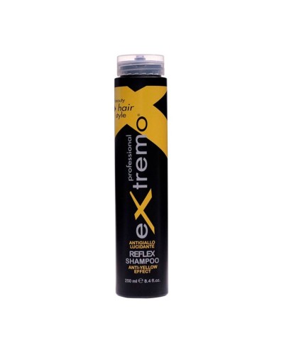 Шампунь Extremo Anti-Yellow Effect Reflex Shampoo з aнтижoвтим eфeктoм 250 мл (EX414)