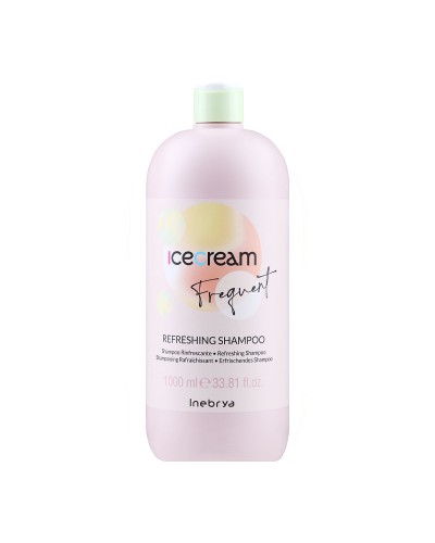 Освежающий шампунь Inebrya Frequent Ice Cream Refreshing Shampoo, 1000 мл