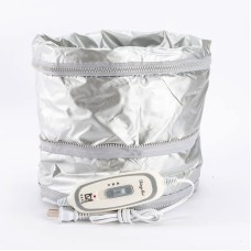 Електрична термошапка-сушуар для масок, ламінування та лікування волосся з подвійною змійкою срібляста