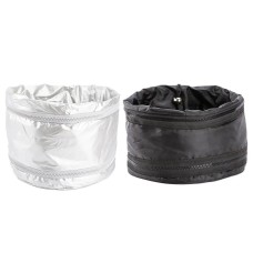 Електрична термошапка-сушуар для масок, ламінування та лікування волосся з подвійною змійкою срібляста