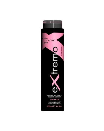 Шампунь Extremo Dry and Crisp Hair Shampoo для сухого і пошкодженого волосся з аргановою олією 250 мл (EX405)