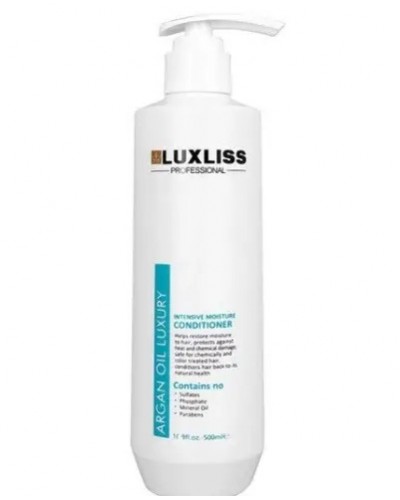 Зволожуючий аргановый кондиціонер Luxliss argan oil luxury intensive moisture conditioner, 500 мл